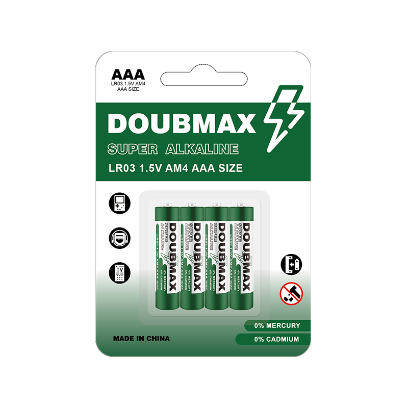 Pilas súper alcalinas MAX AA de alta capacidad LR03 AM4 AAA 1,5 V